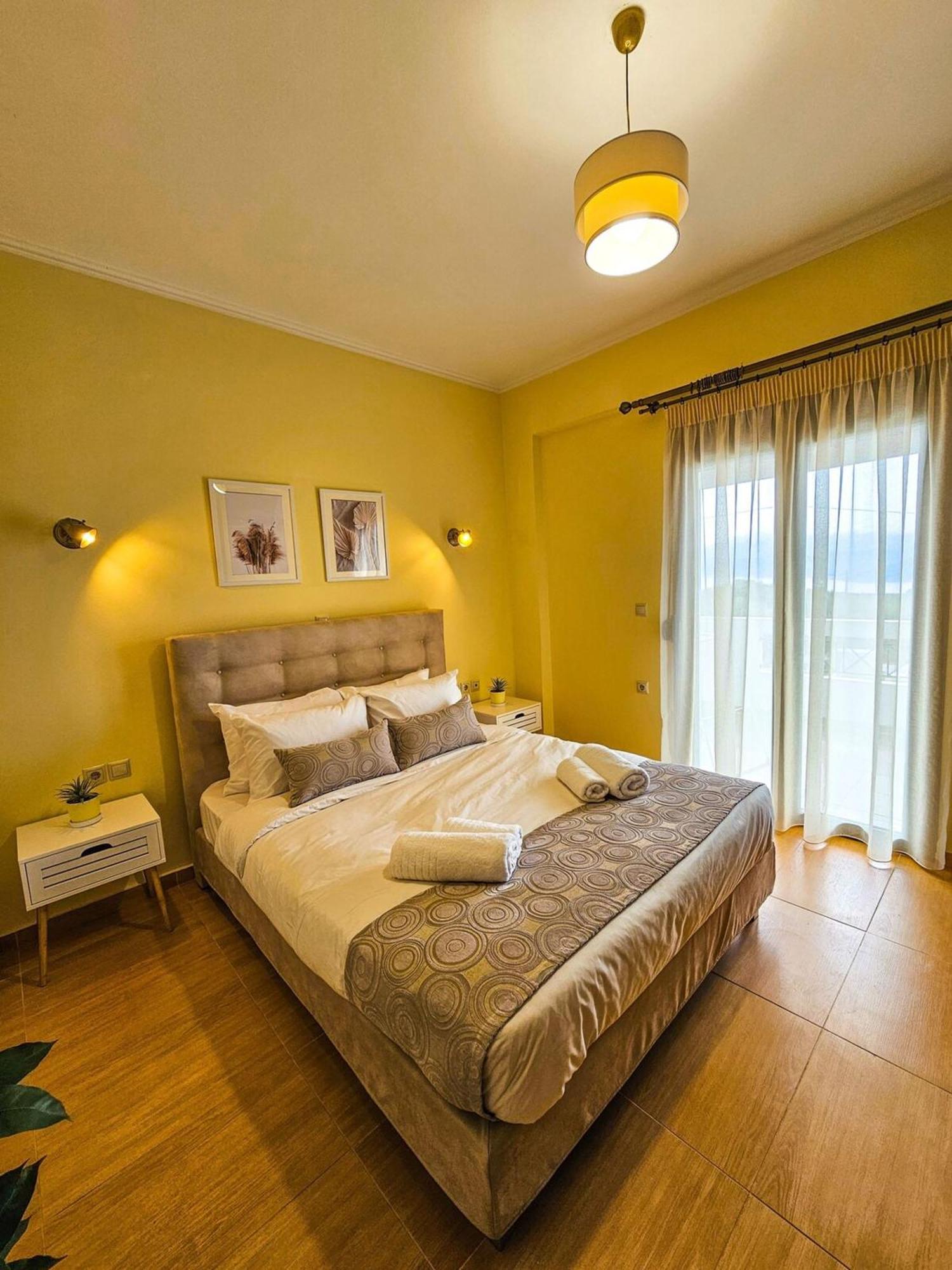 Villa Aitheras With Sea Views And Garden Stérnai Exterior foto